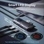Vention Docking Station 5 en 1 USB-C 8K Gris TQXHB